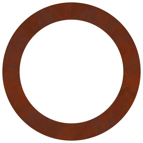 подходяща за плоски дървени халки Кафяво Ø90 / 120 см