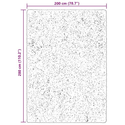 Килими за помещение HUARTE Кафяво 280 x 200 см Полиестер