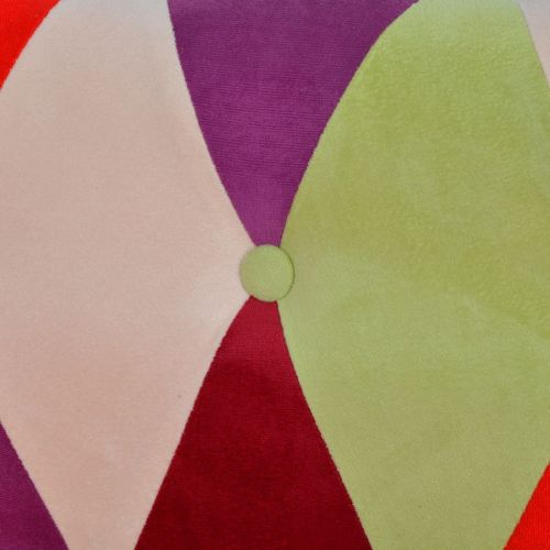 Честърфийлд диван 2-местен плат