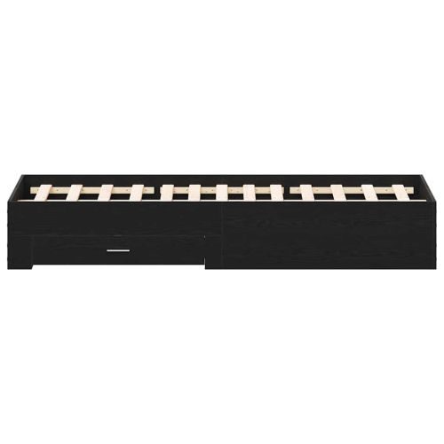 Рамка за легло Черния дъб 140 x 200 cm Инженерно дърво