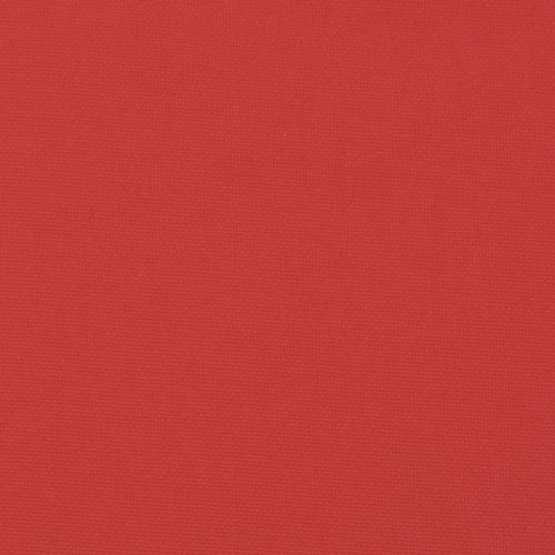 Кръгла възглавница червена Ø 100 x11 см Оксфорд плат