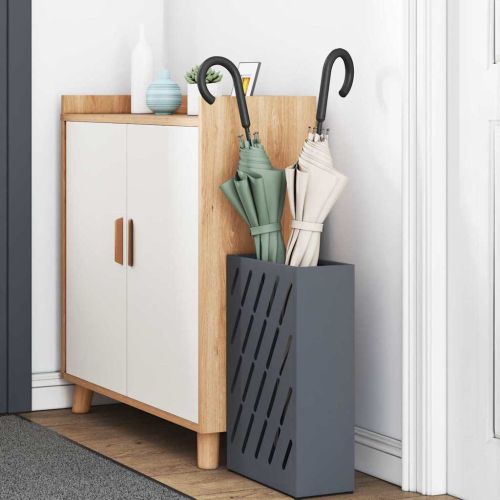 Стойка за чадър Антрацит 28 x 12 x 41 см Стомана