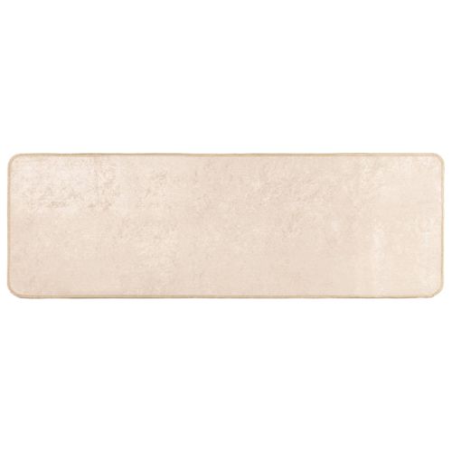 Каса за килим Едноцветен MARSA Крем 50 x 100 cm Полиестер и PVC