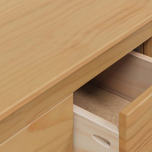 Масичка за кафе Меден кафяв 79.5 x 79.5 x 49 см Солиден бор