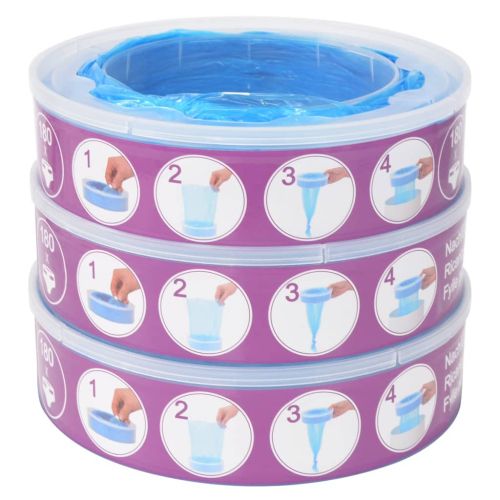 Пълнители за кошче запелени Angelcare Diaper Genie, 3 бр