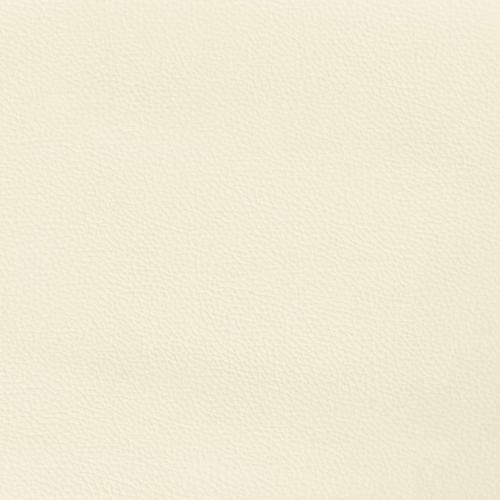 Горна табла с уши, кремава, 203x23x118/128 см, изкуствена кожа