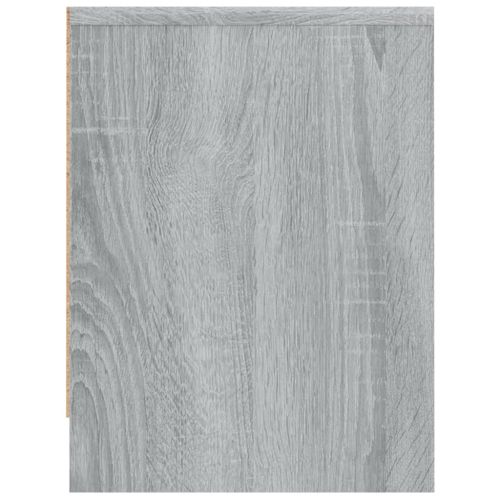 Нощни шкафчета, 2 бр, сив сонома, 40x30x40 см, инженерно дърво