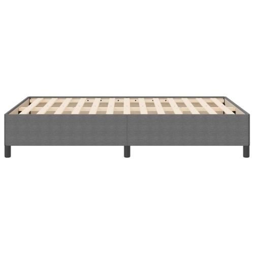 Легло с пружинирана основа Светлосиво 140 x 200 cm