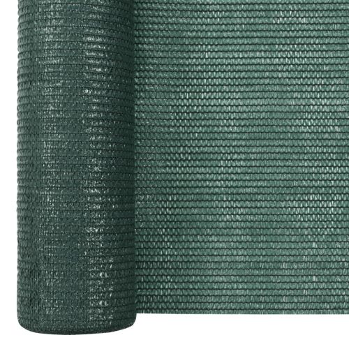 Засенчваща мрежа зелена 3,6x10 м HDPE 75 г/м²