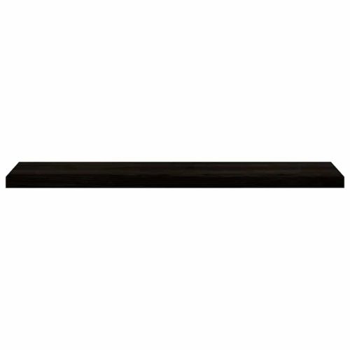 Стълбищни стъпала, 16 бр, тъмнокафяви, 120x30x2 см, дъб масив