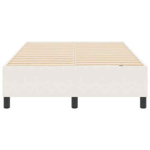 Платформено легло Крем 120 x 200 cm текстил