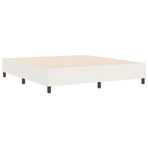 Платформено легло Крем 180 x 200 cm текстил