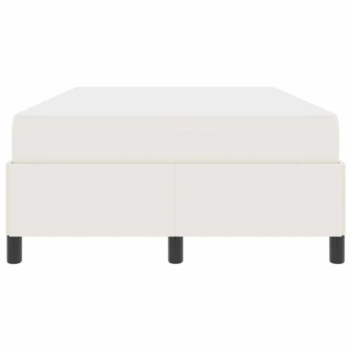 Рамка за легло с матрак Крем 120 x 200 cm текстил