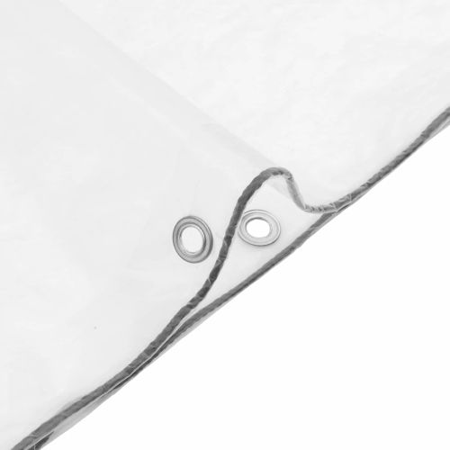 Платно с детайли Прозрачен 3 x 12 m Полиетилен