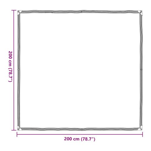 Платно с детайли Прозрачен 2 x 2 m Полиетилен