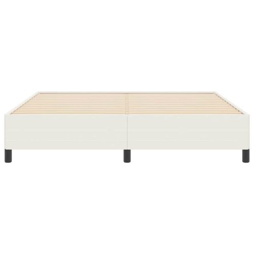 Легло с пружинирана основа Крем 180 x 200 cm Кордюрова тъкан