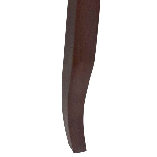 Комплект странични маси 3 pcs Кафяво Масивно махагоново дърво