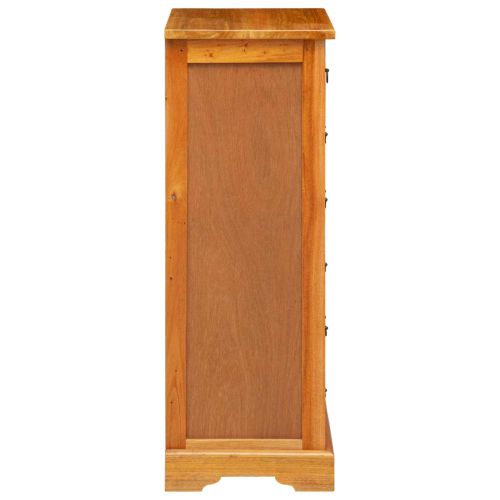 Плика Естествен 45 x 35 x 100,5 см Масивно махагоново дърво