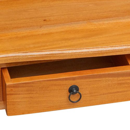 Конзолна маса с чекмедже Естествен 115 x 32 x 76 см