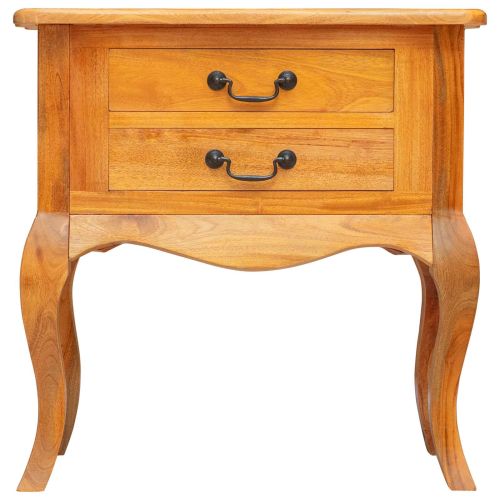 Странична маса с чекмедже Естествен 60,5 х 30 х 61 см