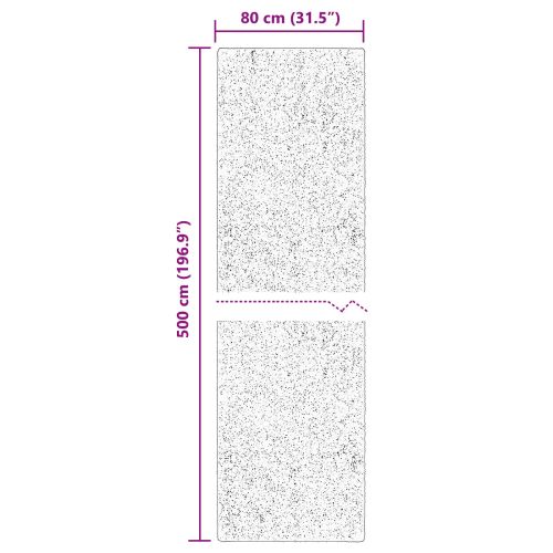 Килими за помещение HUARTE Пясък 500 x 80 см Полиестер