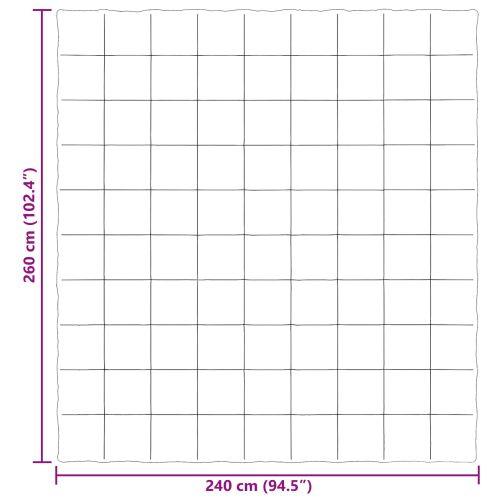 Зимен юрган Патичено Розово 240 х 260 см Микрофибър