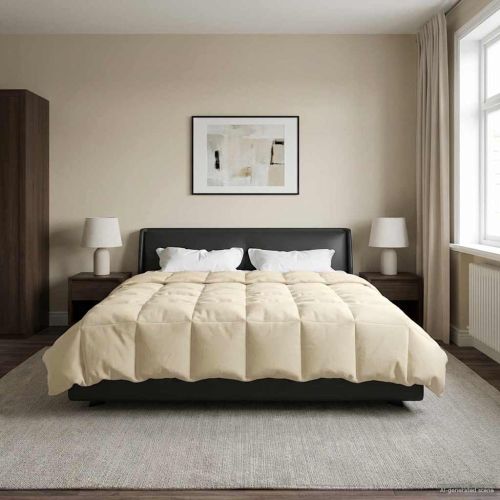 Зимен юрган Патичено Крем 220 x 240 cm Микрофибър