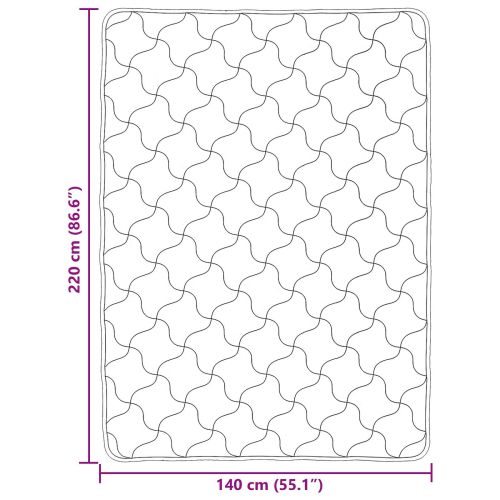 Пълно годишно юрганче Патичено Светлосиво 140 x 220 cm
