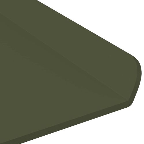 Плаващ рафт 2 pcs Маслинено зелено 60 x 18 x 2,5 см Стомана