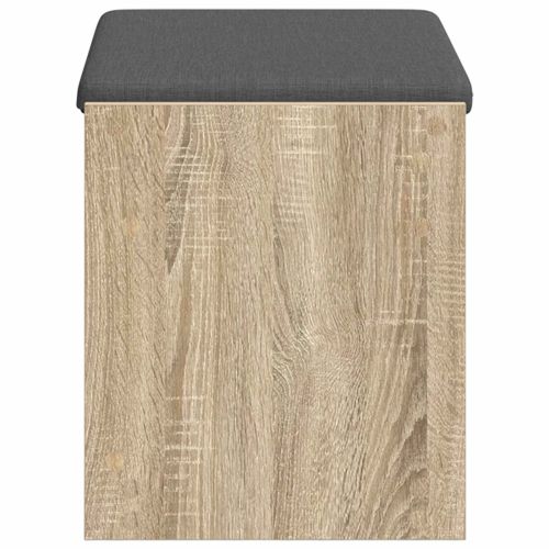 Пейка за коридор с възглавница Сонома дъб 63 x 38 x 45 см