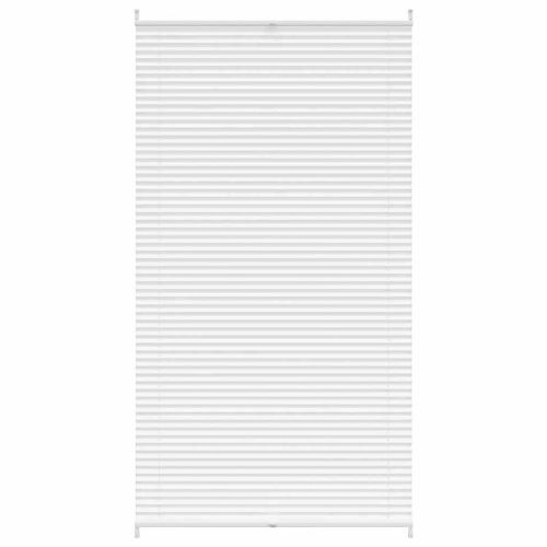 Плисирана щора 100 х 200 см, бяла