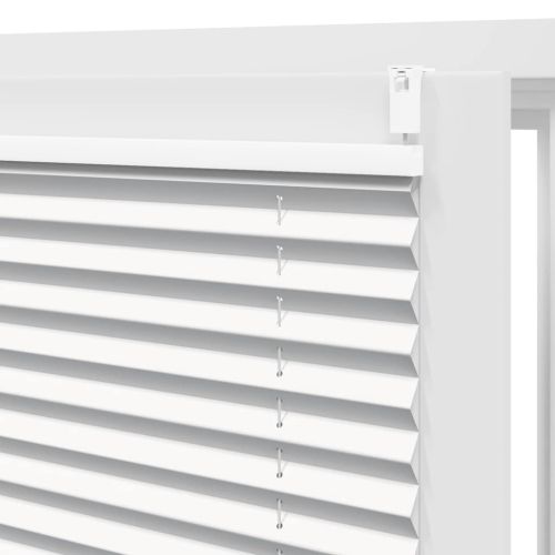 Плисирана щора 100 х 200 см, бяла