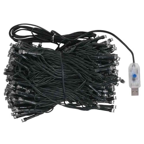 Изкуствено коледно дърво с LED светлини и комплект топки и шишарки 240 см