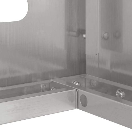 Покритие за климатик Сребрист 110 x 50 x 105 см