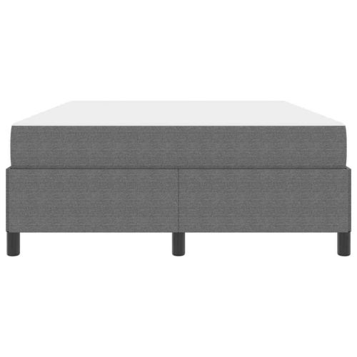 Рамка за легло с матрак Светлосиво 160 x 200 cm текстил