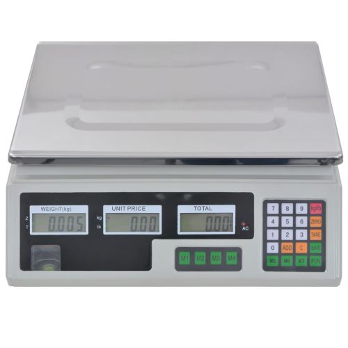 Електронна везна, 30 кг, с акумулаторна батерия