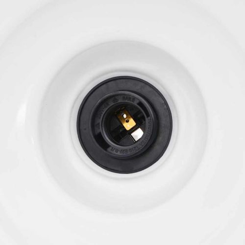 Висяща лампа Регулируема височина E27 Червен гланц Ø 31 cm