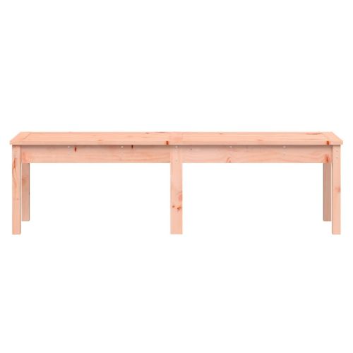 2-местна градинска пейка, 159,5x44x45 см, дугласко дърво масив