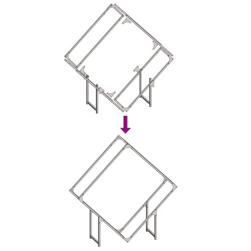 Стойка за дърва за огрев черна 100x25x100 cm