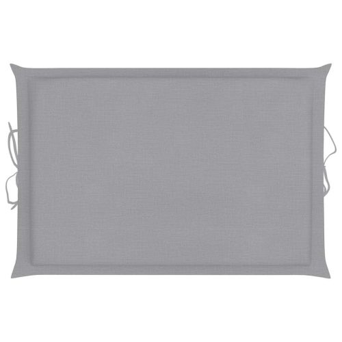 Градински шезлонг с шалте, акациево дърво масив