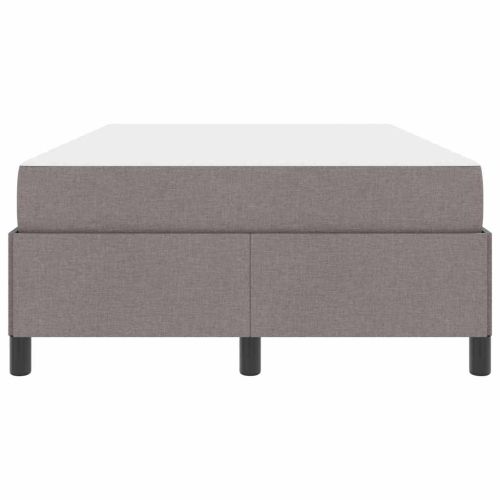 Легло с пружинирана основа Таупе 120 x 190 cm текстил