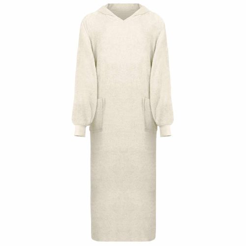 Одеяло с качулка KINN Крем XXL Памук