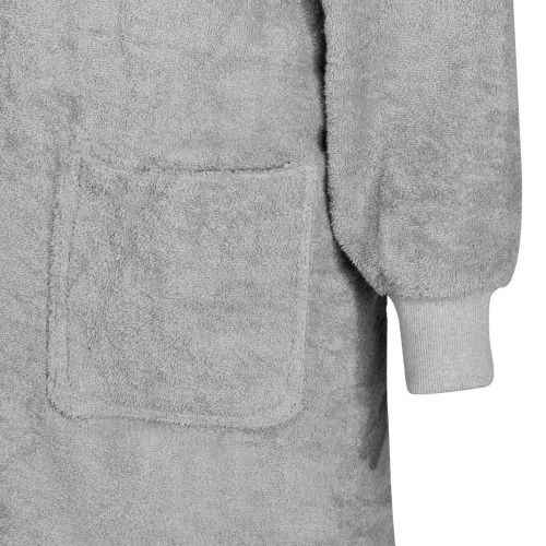 Одеяло с качулка KINN Сив L Памук