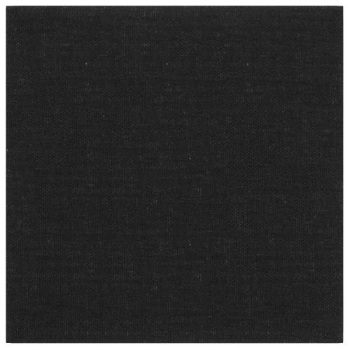 Стенно табло за легло 12 pcs Черен 30 x 30 cm текстил