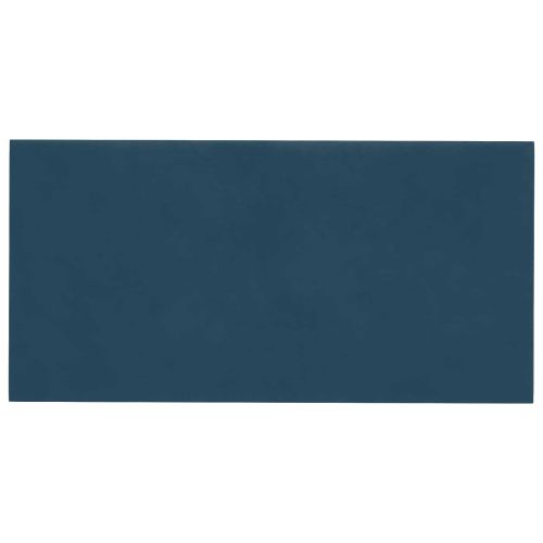Стенно табло за легло 12 pcs Синьо 60 x 30 cm Кадифе