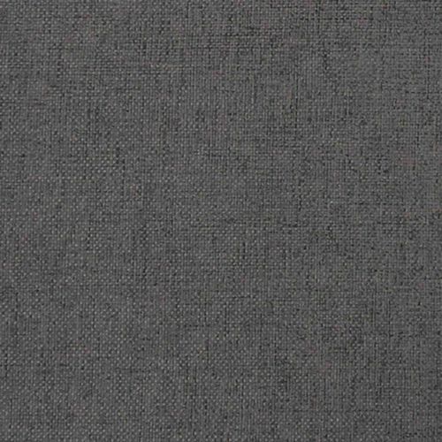 Стенно табло за легло 12 pcs Тъмен сив 60 x 15 cm текстил