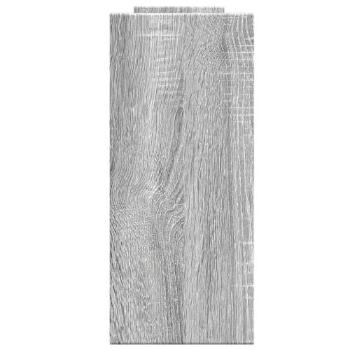 Органайзер за бюро, сив сонома, 38,5x17x39 см, инженерно дърво