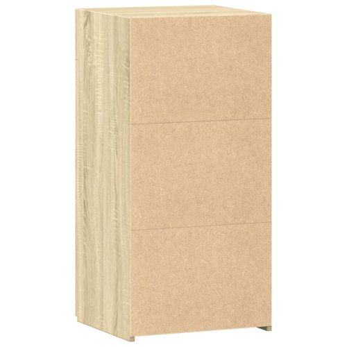 Бюфет, дъб сонома, 45x42,5x93 см, инженерно дърво