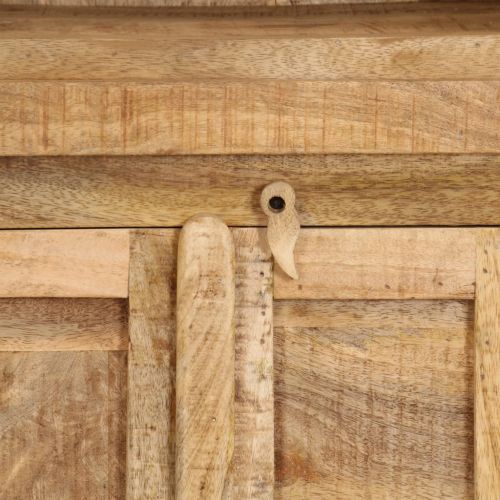 Етажерка за книги, 50x30x180 см, мангово дърво масив