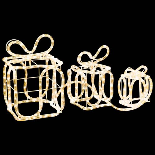 Коледна украса Подаръчни кутии със 180 LED за закрито и открито